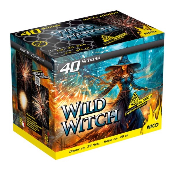 Nico Wild Witch, 40 Schuss
